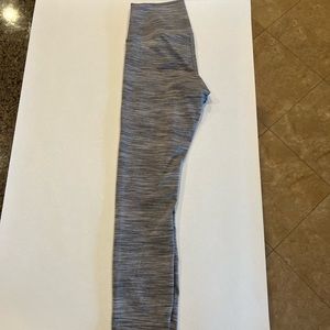 Full length grey yoga pants
